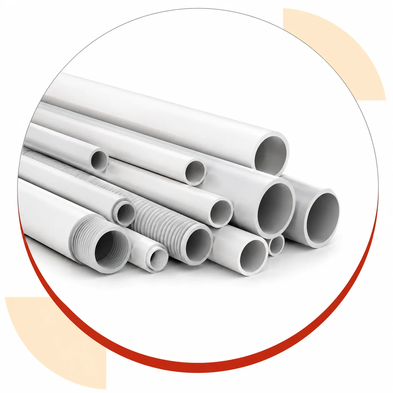 PVC conduit pipes