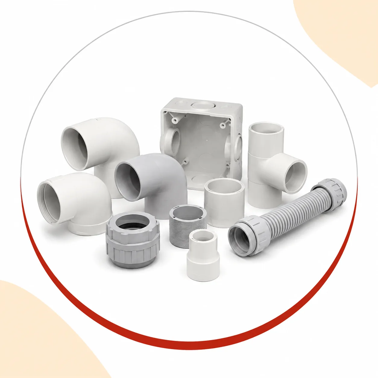 PVC conduit fittings