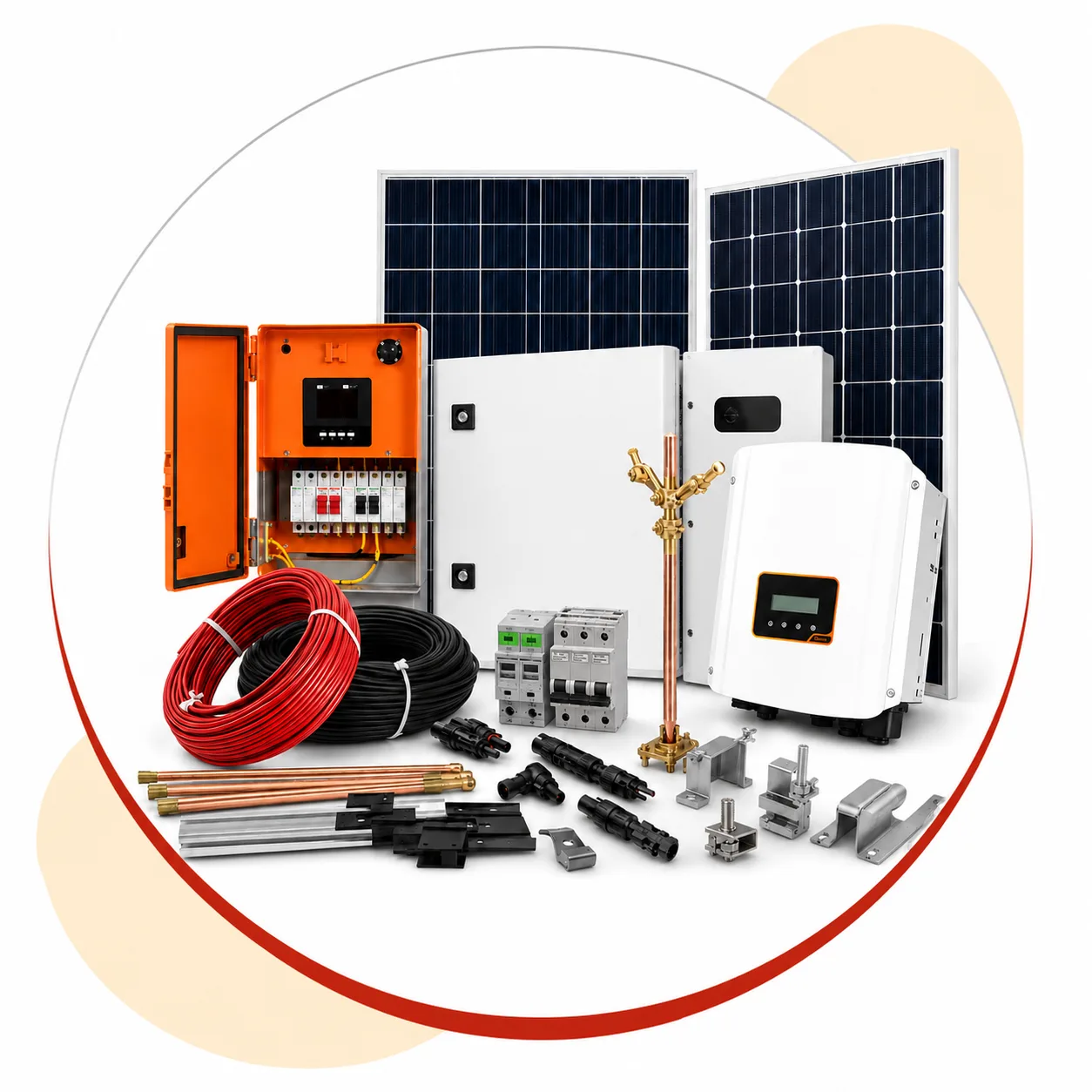 Customized balance-of-system packs